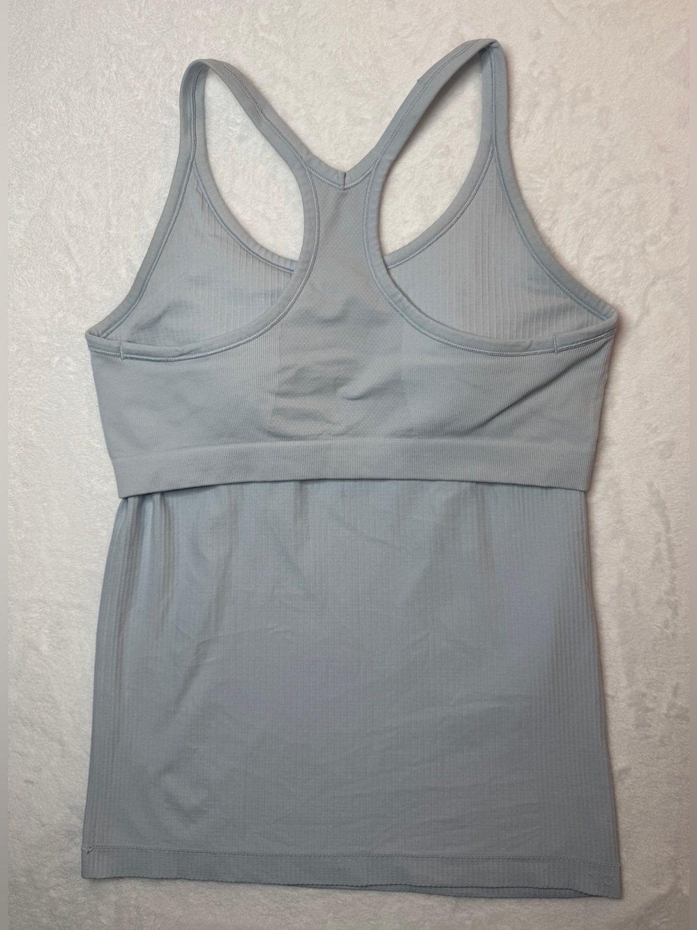 Lululemon Ebb To Street Tank Top *Light Support B/C Cup
Starch Blue Sz 10 W1AX1S - Picture 8 of 15